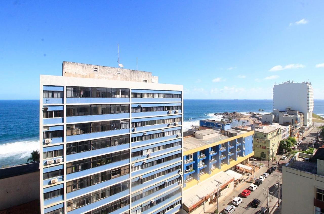 شقة Smart Farol Da Barra - Vista Mar Com Varanda Arejada السلفادور المظهر الخارجي الصورة